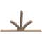 Ekena Millwork Richland Smooth Timber Gable Bracket, Douglas Fir, 96"W x 64"H x 3 1/2"D x 5 1/2"F, 16/12 Pitch GBW096X64X0406RIC00SDF - alternate 2